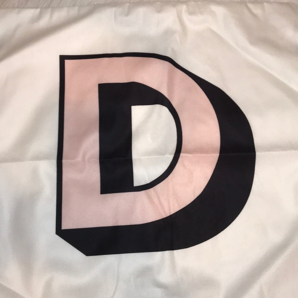 Letter D pillowcase